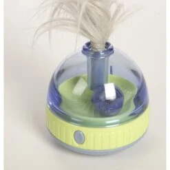 SmartyKat Silly Spinner Electronic Motion & Light Cat Toy, Blue, Large -Mewhaus Shop 362940 PT2. AC SS1800 V1642639025