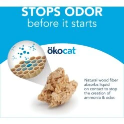 Okocat Original Premium Wood Clumping Cat Litter -Mewhaus Shop 364521 PT3. AC SS1800 V1657657337