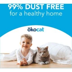 Okocat Original Premium Wood Clumping Cat Litter -Mewhaus Shop 364521 PT5. AC SS1800 V1657657337