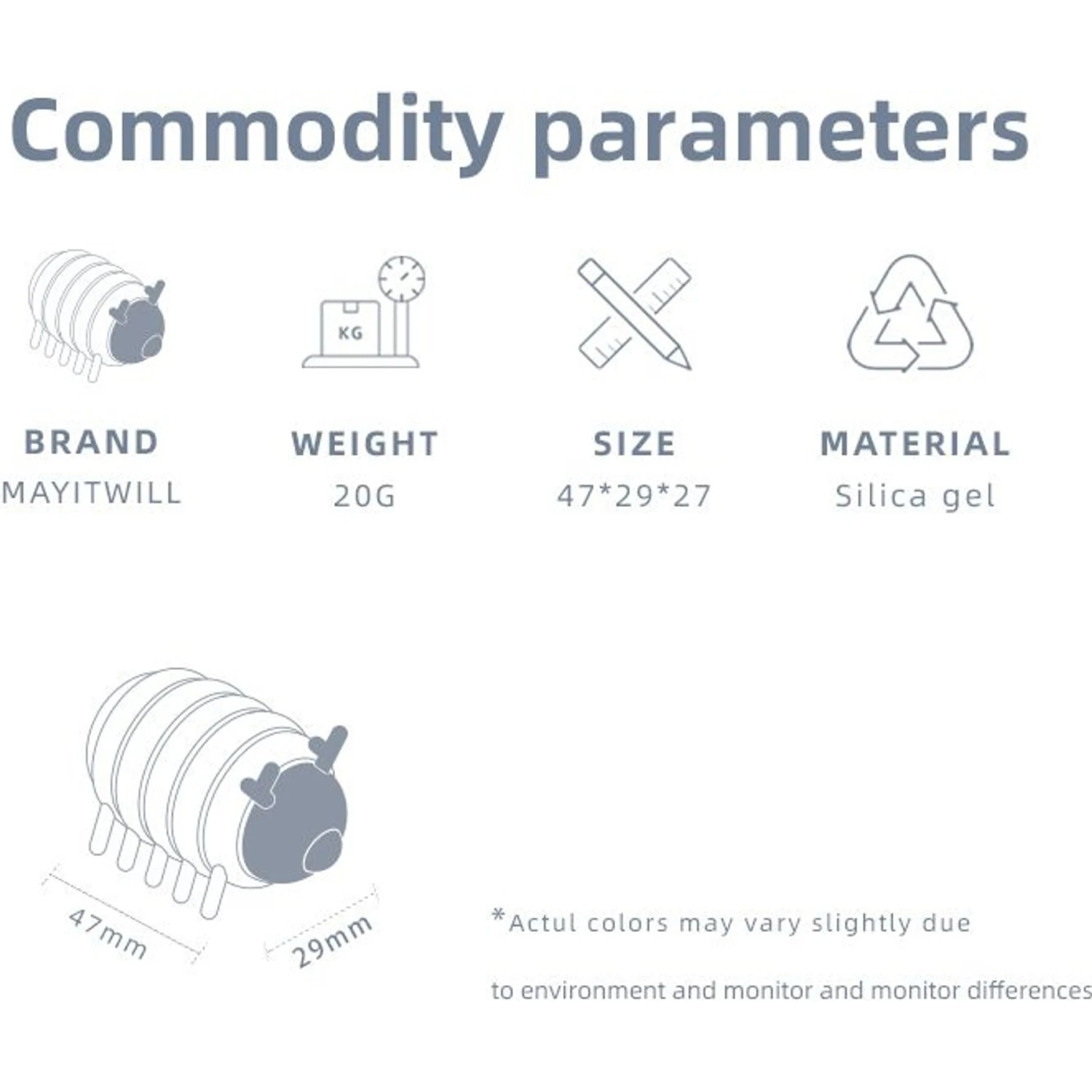 Mayitwill Little Snow Monster Automatic Cat Toy 6 Mayitwill Little Snow Monster Automatic Cat Toy - Image 6