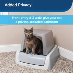 PetSafe ScoopFree Litter Box Privacy Cover 9 PetSafe ScoopFree Litter Box Privacy Cover -Mewhaus Shop 368977 PT4. AC SS1800 V1644977833