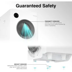 INSTACHEW PURRCLEAN Smart WiFi Enabled Covered Automatic Self-Cleaning Cat Litter Box, White -Mewhaus Shop 371228 PT3. AC SS1800 V1660515171