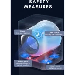 INSTACHEW PURRCLEAN Smart WiFi Enabled Covered Automatic Self-Cleaning Cat Litter Box, White -Mewhaus Shop 371228 PT6. AC SS1800 V1658683392