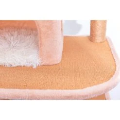 Catry 75-in Scratching Posts Condo Cat Tree, Beige -Mewhaus Shop 373043 PT6. AC SS1800 V1647028906