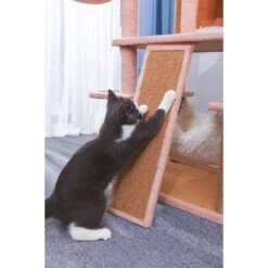 Catry 75-in Scratching Posts Condo Cat Tree, Beige -Mewhaus Shop 373043 PT7. AC SS1800 V1647029198