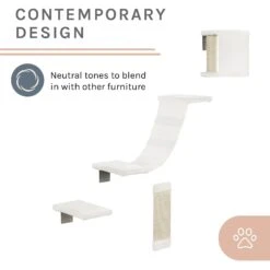 Sam's Pets Addison Wall Climber Cat Tree 12 Sam's Pets Addison Wall Climber Cat Tree -Mewhaus Shop 373155 PT3. AC SS1800 V1647292959