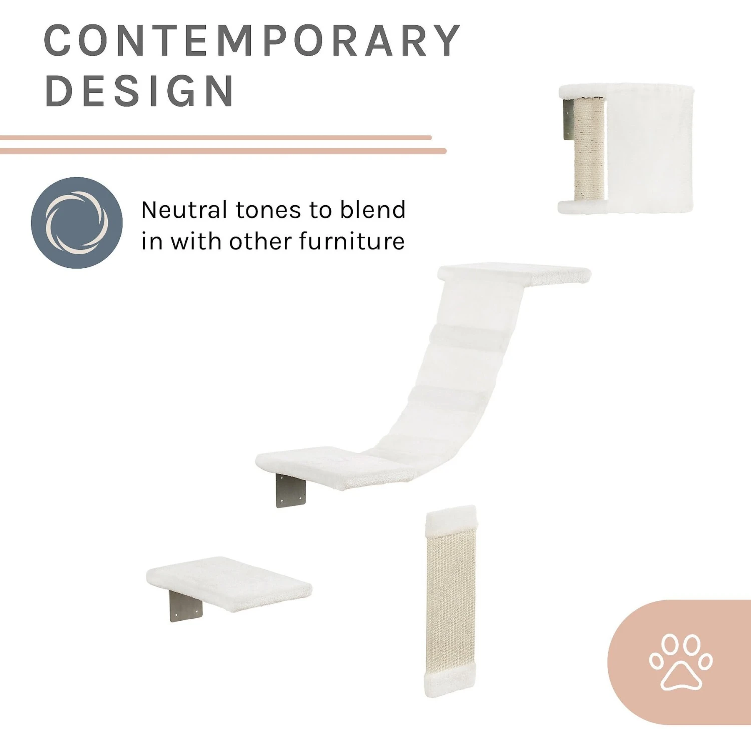 Sam's Pets Addison Wall Climber Cat Tree 4 Sam's Pets Addison Wall Climber Cat Tree - Image 4