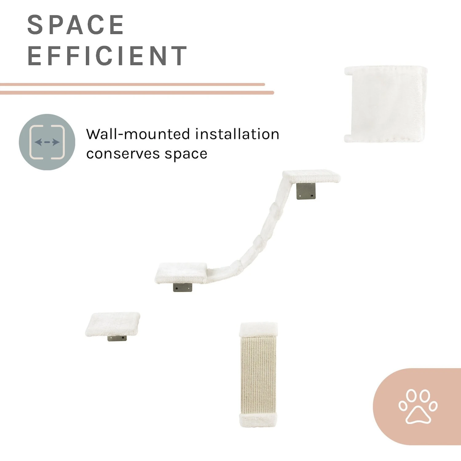 Sam's Pets Addison Wall Climber Cat Tree 6 Sam's Pets Addison Wall Climber Cat Tree - Image 6