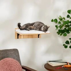 Mewhaus Shop 39 Frisco Cushioned Wall Mounted Cat Wall Shelf
