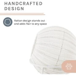 Sam's Pets Nala Wicker Cat Condo -Mewhaus Shop 373513 PT4. AC SS1800 V1647640992