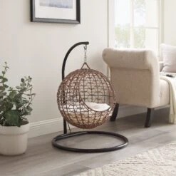 Sam's Pets Nala Hanging Egg Cat Condo -Mewhaus Shop 373517 PT3. AC SS1800 V1647638244