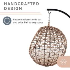 Sam's Pets Nala Hanging Egg Cat Condo -Mewhaus Shop 373517 PT6. AC SS1800 V1647639395