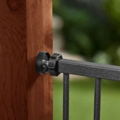 Frisco Outdoor Steel Arch Extra Tall Auto-Close Dog Gate -Mewhaus Shop 507102 PT5. AC SS1800 V1668736374