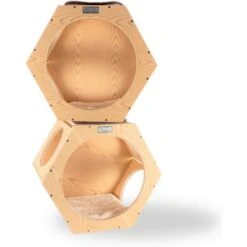 Armarkat Real Wood Cat Wall Additions, Natural Beige, 2 Count -Mewhaus Shop 515630 PT7. AC SS1800 V1649344417