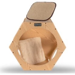 Armarkat Real Wood Cat Wall Additions, Natural Beige, 2 Count -Mewhaus Shop 515630 PT8. AC SS1800 V1657658301