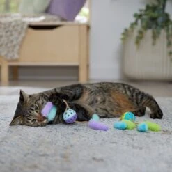 Frisco Fabric & Play Plastic Balls Cat Toy -Mewhaus Shop 526030 PT3. AC SS1800 V1669148132