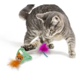Petlinks HappyNip Sing & Seek Electronic Sound Toggle Wobble Cat Toy, Multi Color, Small -Mewhaus Shop 531542 PT4. AC SS1800 V1652740605