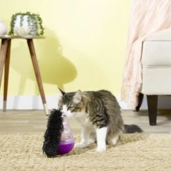 KONG Cat Wobbler Treat Dispenser -Mewhaus Shop 54926 PT4. AC SS1800 V1545170374