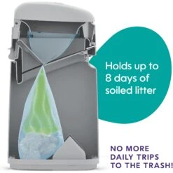 Litter Genie Easy Roll Pail Cat Litter Disposal -Mewhaus Shop 573662 PT3. AC SS1800 V1668735732