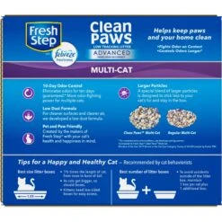 Fresh Step Advanced Clean Paws Multi Cat Litter, 18.5-lb Box, 2 Count 16 Fresh Step Advanced Clean Paws Multi Cat Litter, 18.5-lb Box, 2 Count -Mewhaus Shop 605118 PT7. AC SS1800 V1695154387