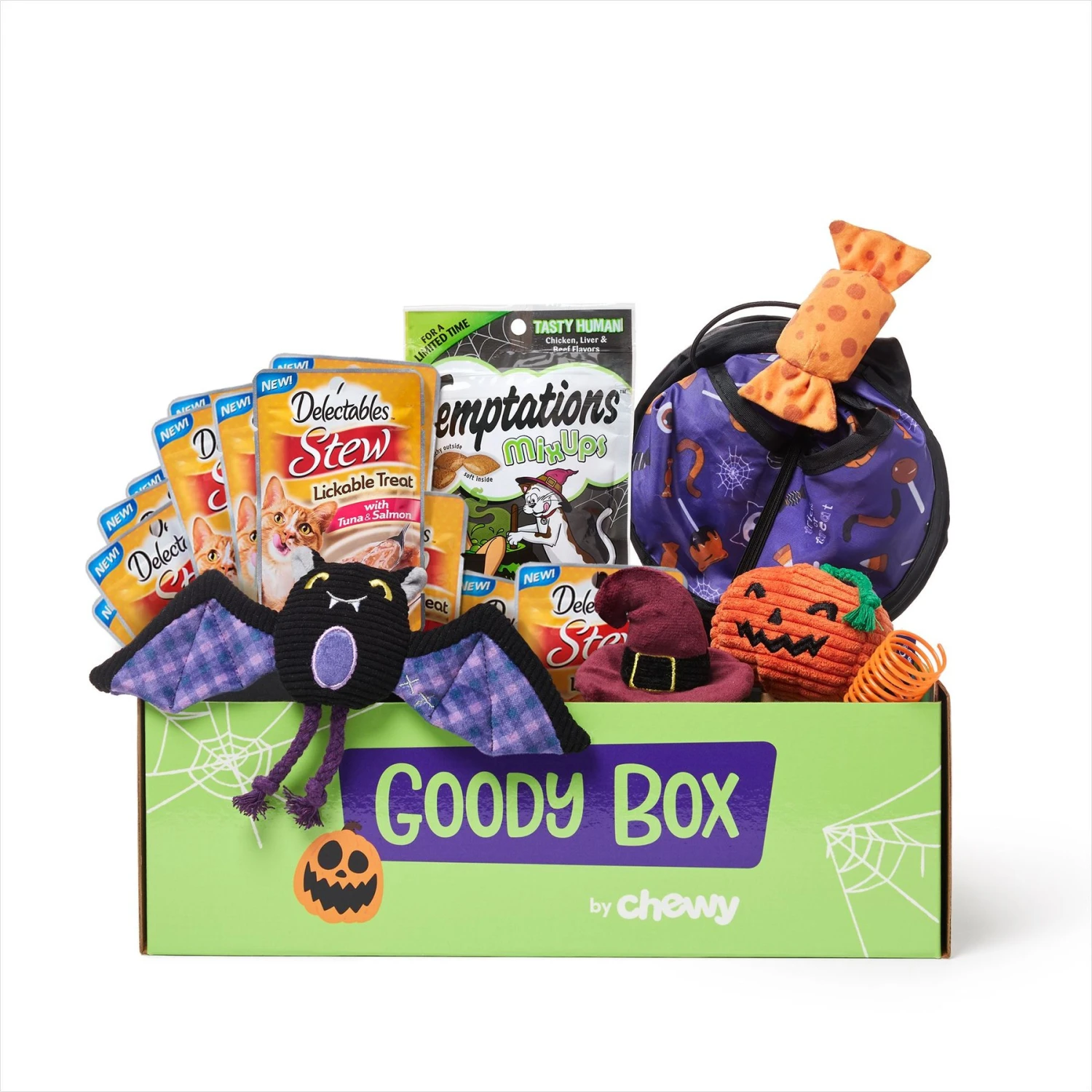 Goody Box Halloween Cat Toys & Treats 1 Goody Box Halloween Cat Toys & Treats
