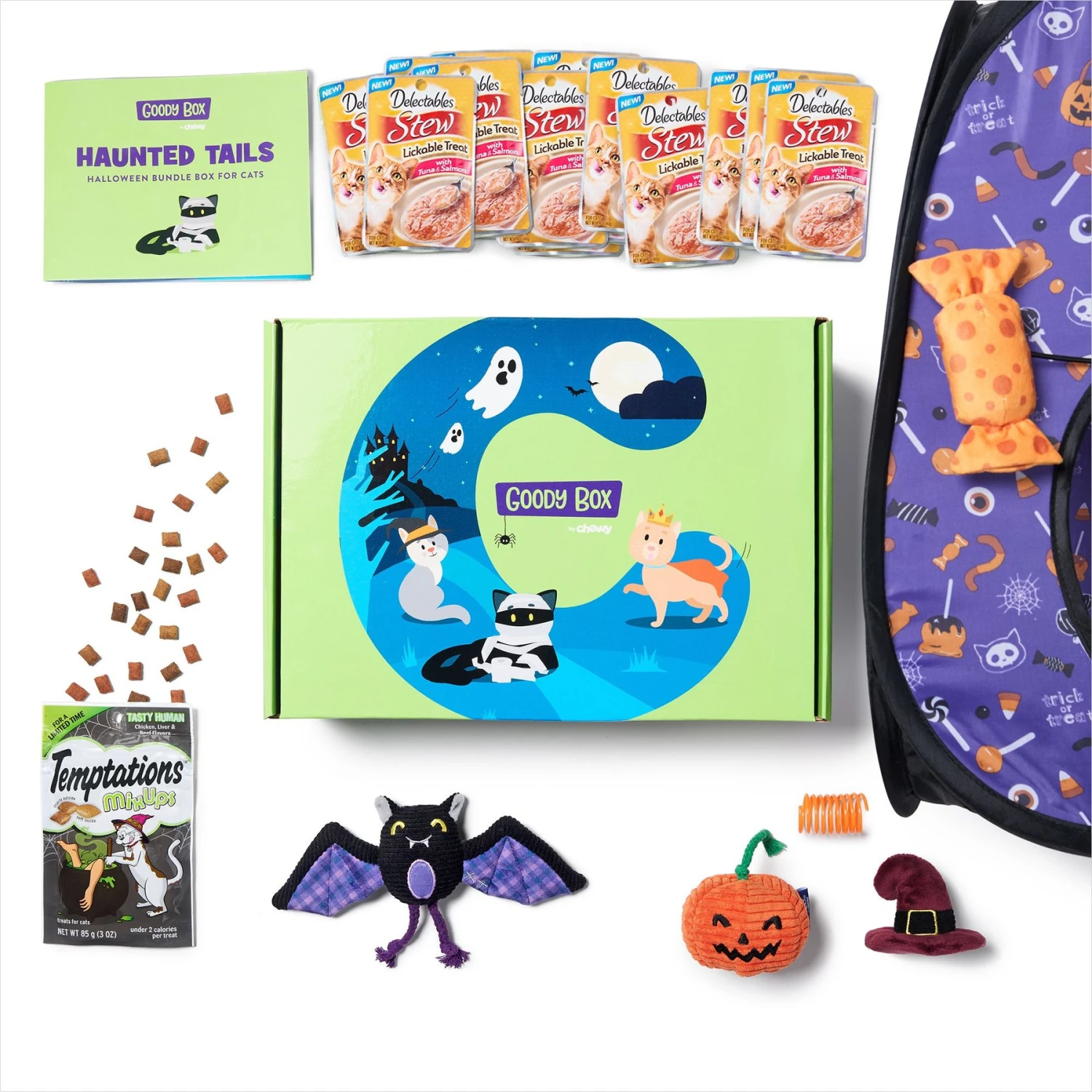 Goody Box Halloween Cat Toys & Treats 2 Goody Box Halloween Cat Toys & Treats - Image 2