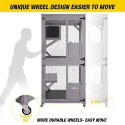 Aivituvin Catio Outdoor Cat House -Mewhaus Shop 631982 PT5. AC SS1800 V1662160112