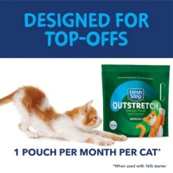 Fresh Step Outstretch Always Fresh Litter System, Starter Kit 16-lb Box & 7-lb Pouch -Mewhaus Shop 645654 PT8. AC SS1800 V1694465276