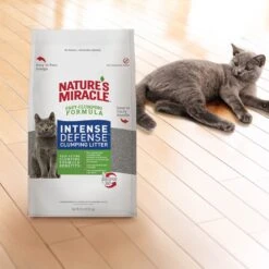 Nature's Miracle Intense Defense Unscented Clumping Clay Cat Litter -Mewhaus Shop 646334 PT6. AC SS1800 V1668026242
