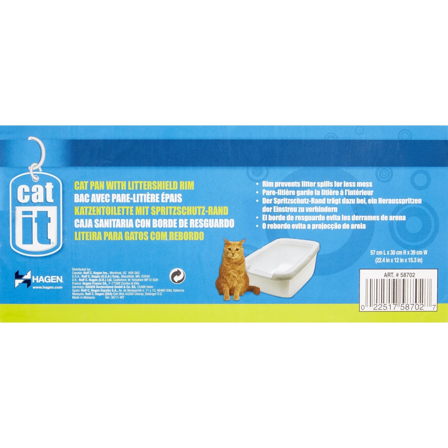 Catit Cat Pan With Rim 6 Catit Cat Pan With Rim - Image 6