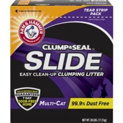 Arm & Hammer Litter Baking Soda Double Duty Cat Litter Deodorizer & Arm & Hammer Litter Slide Multi-Cat Scented Clumping Clay Cat Litter -Mewhaus Shop 653654 PT4. AC SS1800 V1695319670
