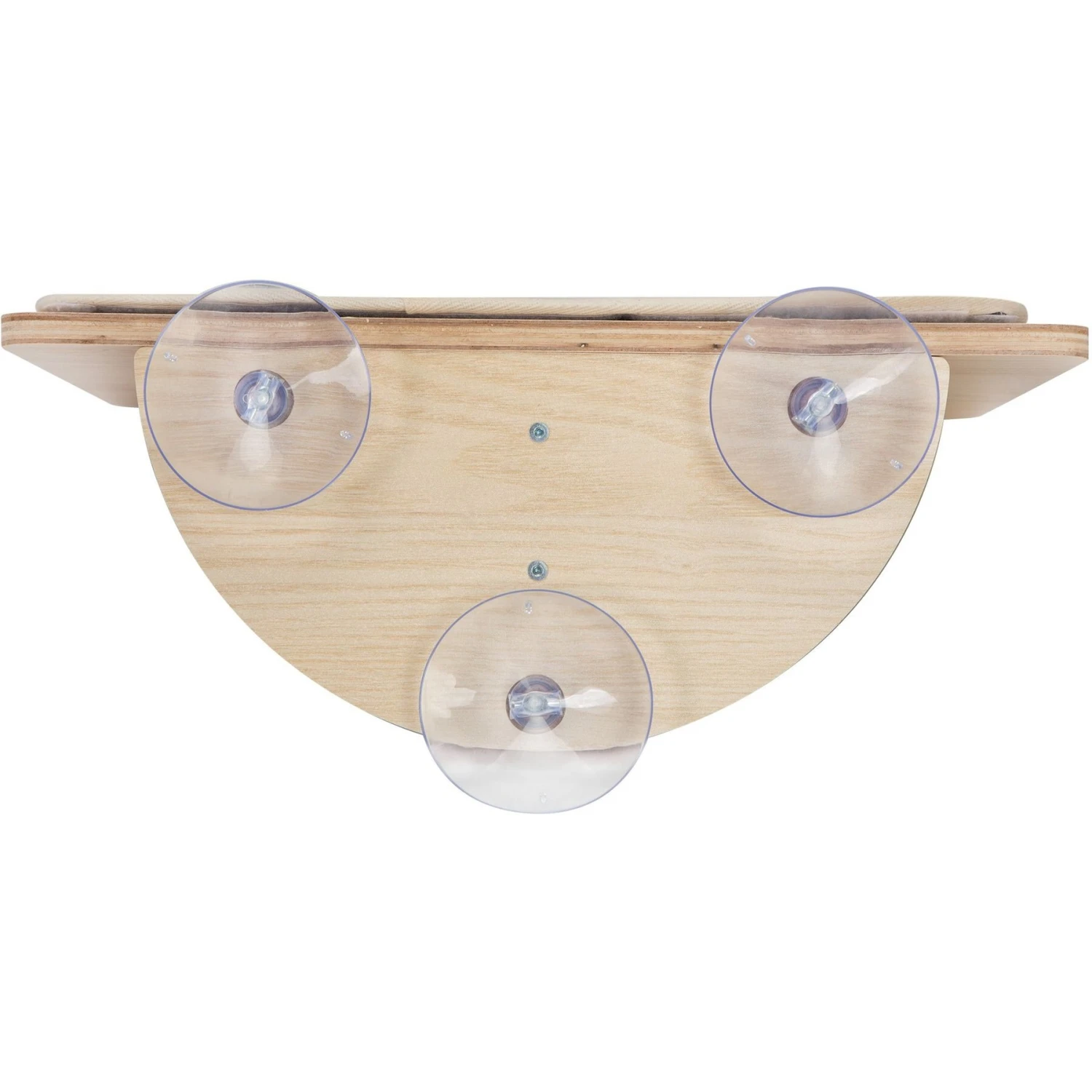 Coziwow Cat Window Perch With Suction Cups, Natural Wood 5 Coziwow Cat Window Perch With Suction Cups, Natural Wood - Image 5