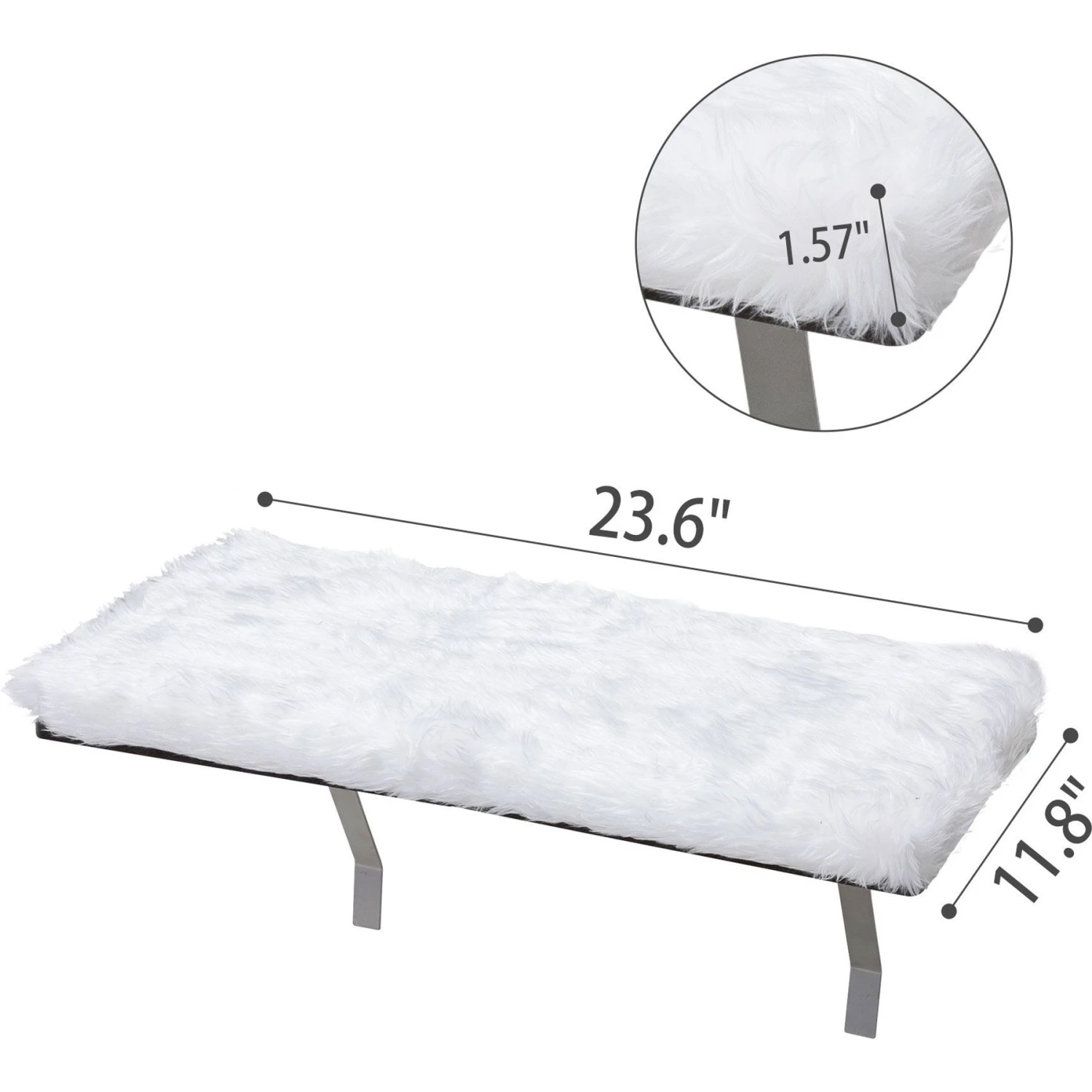 Coziwow Cat Window Perch & Windowsill Bed With Soft Cushion 2 Coziwow Cat Window Perch & Windowsill Bed With Soft Cushion - Image 2