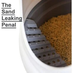 Hanamya Cat Litter Box With Scoop & Scratcher -Mewhaus Shop 677142 PT4. AC SS1800 V1680787552