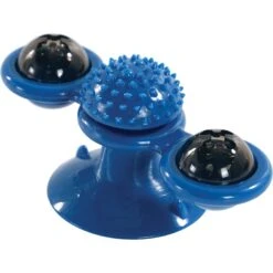 Pets Know Best Purrfect Spinner Cat Toy, Blue -Mewhaus Shop 691606 PT5. AC SS1800 V1667517602
