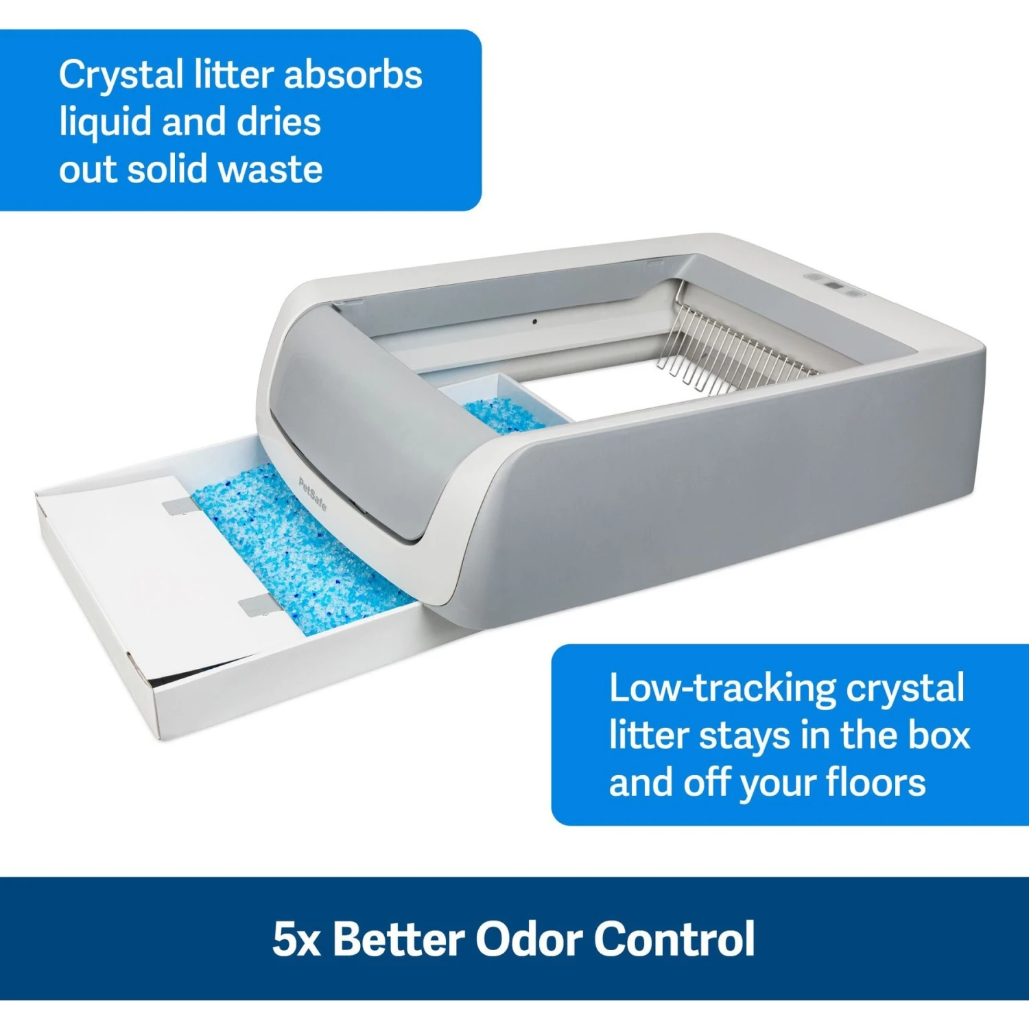 PetSafe ScoopFree Complete Disposable Crystal Litter Tray & PetSafe ScoopFree Complete Plus Self-Cleaning Litter Box 9 PetSafe ScoopFree Complete Disposable Crystal Litter Tray & PetSafe ScoopFree Complete Plus Self-Cleaning Litter Box - Image 9