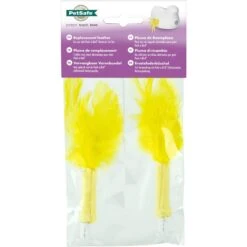 PetSafe Peek-A-Bird Replacement Feather Cat Toy, Yellow, 2 Count -Mewhaus Shop 696502 PT6. AC SS1800 V1667353480