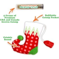 Meowijuana Refillable Get Stuffed Stocking Cat Toy 5 Meowijuana Refillable Get Stuffed Stocking Cat Toy -Mewhaus Shop 696710 PT2. AC SS1800 V1669386410