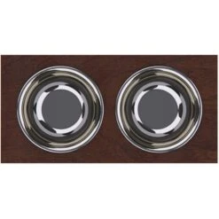 GrooveThis Woodshop Personalized Cat Feeder Station, 2-cup -Mewhaus Shop 697438 PT2. AC SS1800 V1668457890