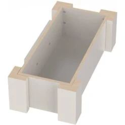 GrooveThis Woodshop Personalized Cat Feeder Station, 2-cup -Mewhaus Shop 697438 PT3. AC SS1800 V1668457889