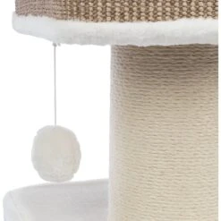 TRIXIE Ava Cat Scratching Post, XX-Large, Brown/White -Mewhaus Shop 701422 PT5. AC SS1800 V1668548198