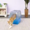 Van Ness Translucent Enclosed Cat Litter Pan