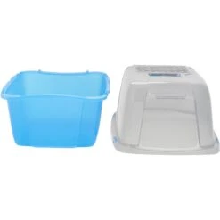 Van Ness Translucent Enclosed Cat Litter Pan -Mewhaus Shop 70455 PT5. AC SS1800 V1536764878