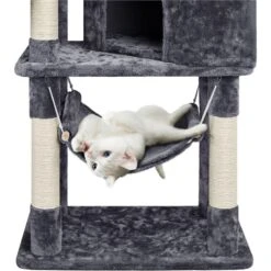 Yaheetech 3-Level Plush Cat Tree, Dark Gray, Medium 12 Yaheetech 3-Level Plush Cat Tree, Dark Gray, Medium -Mewhaus Shop 705022 PT5. AC SS1800 V1668549932