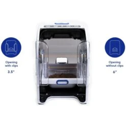 Closer Pets MiBowl Microchip Dog & Cat Feeder, White & Black -Mewhaus Shop 710014 PT4. AC SS1800 V1668186884