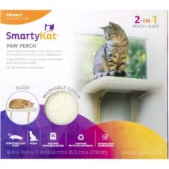 Petlinks SmartyKat Paw Perch Padded Indoor Cat Window Perch -Mewhaus Shop 713011 PT6. AC SS1800 V1669239521