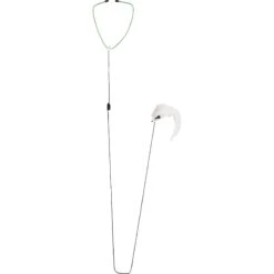 Ethical Pet Door-Able Bouncing Mouse Cat Toy With Catnip, Color Varies