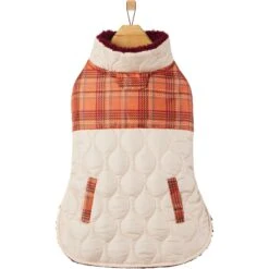 Frisco Medium Weight Fall Plaid Dog & Cat Coat -Mewhaus Shop 717942 PT3. AC SS1800 V1693234232