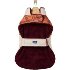 Frisco Medium Weight Fall Plaid Dog & Cat Coat -Mewhaus Shop 717942 PT4. AC SS1800 V1692978967