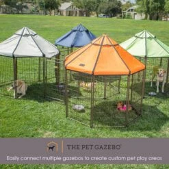 Win World Pet Gazebo Dog Kennel, Earth Taupe, 8-ft 13 Win World Pet Gazebo Dog Kennel, Earth Taupe, 8-ft -Mewhaus Shop 732814 PT5. AC SS1800 V1670525418
